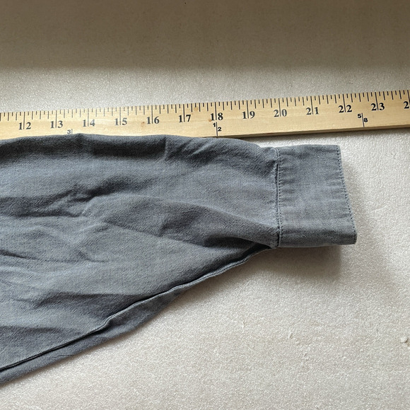 Vintage 90s Panhandle Slim Western Shirt Women Large Blue Aztec Embroidered Top - Picture 11 of 13